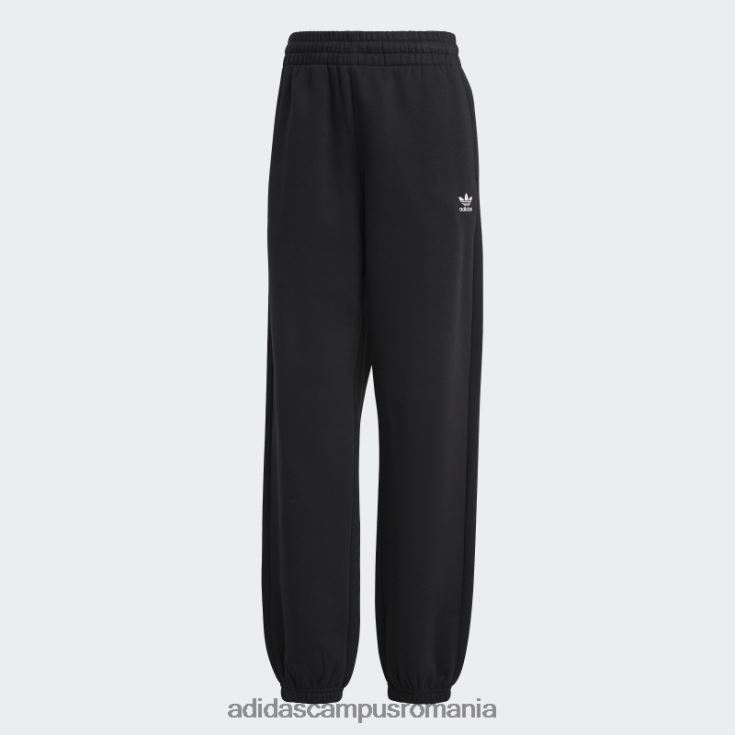 adidas campus romania pantaloni de jogging fleece essentials negri femei negru J266N28852