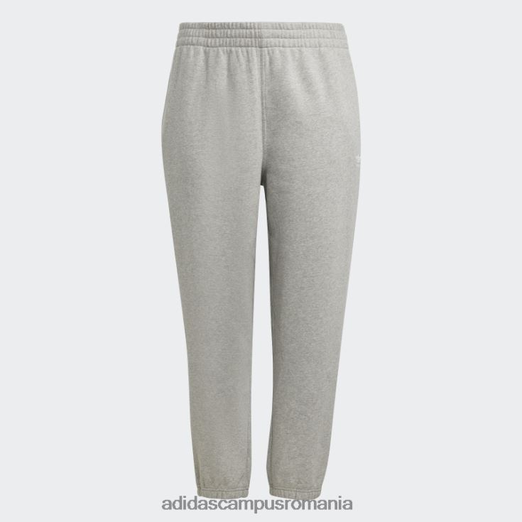 adidas campus romania pantaloni de jogging fleece essentials (plus marime) gri mediu adidas femei gri mediu J266N29858