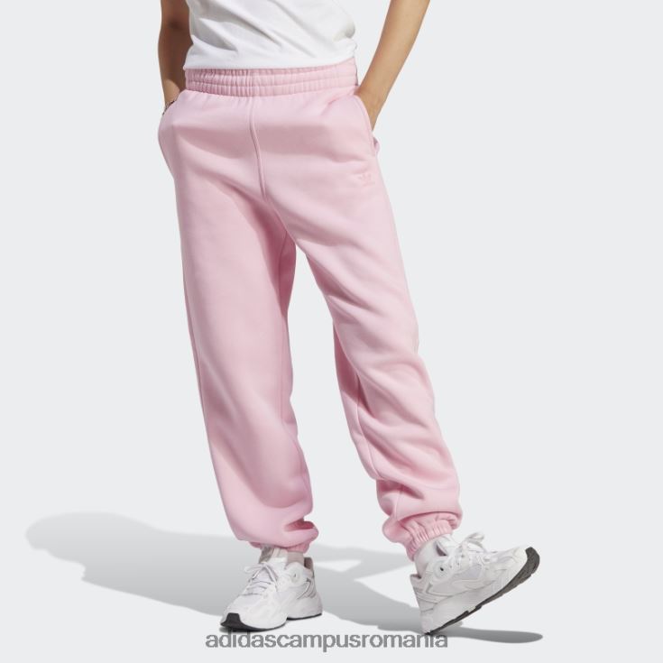 adidas campus romania pantaloni de jogging fleece essentials, roz adevărat femei roz adevarat J266N216790