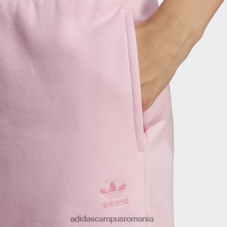 adidas campus romania pantaloni de jogging fleece essentials, roz adevărat femei roz adevarat J266N216790