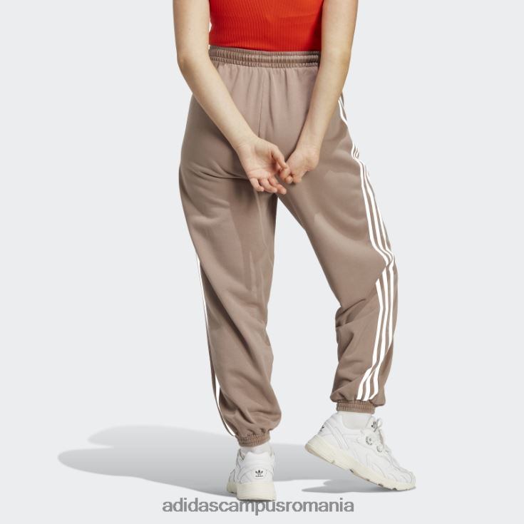 adidas campus romania pantaloni de jogging maro cretos femei maro cretos J266N217441