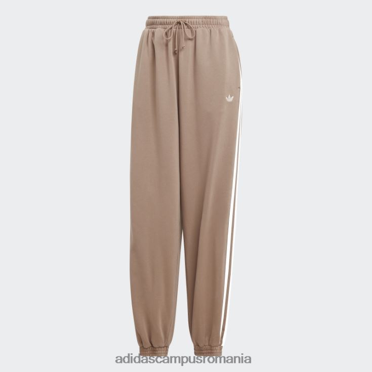 adidas campus romania pantaloni de jogging maro cretos femei maro cretos J266N217441