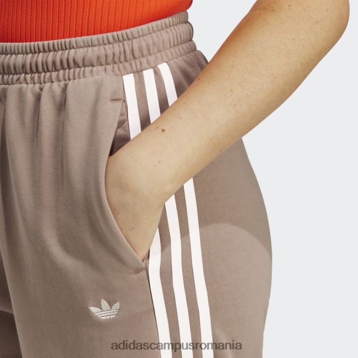 adidas campus romania pantaloni de jogging maro cretos femei maro cretos J266N217441
