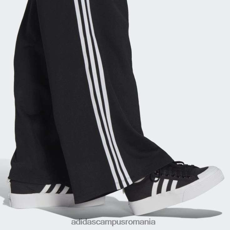 adidas campus romania pantaloni de jogging negri adicolor classics cu picioare late adidas femei negru J266N217433