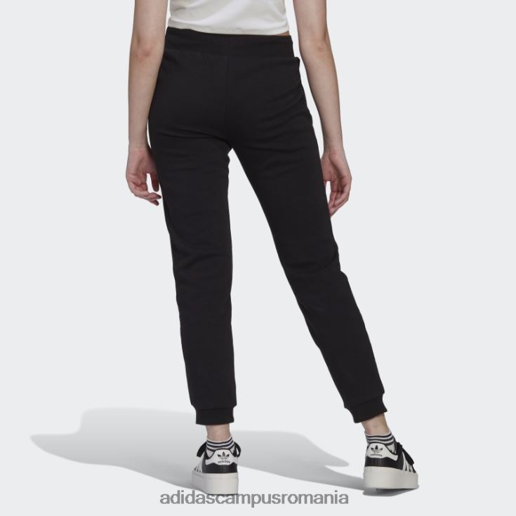 adidas campus romania pantaloni de jogging negri adicolor essentials fleece subțiri femei negru J266N210306