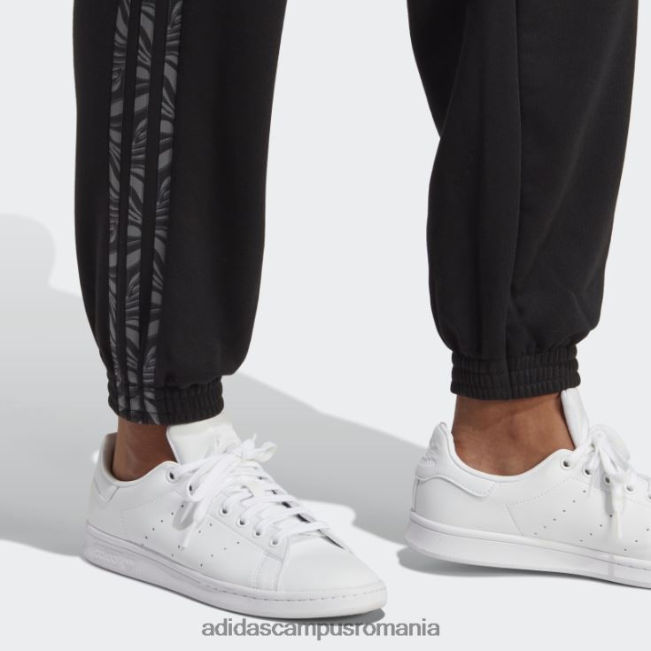 adidas campus romania pantaloni de jogging negri cu imprimeu animal abstract adidas femei negru J266N216875