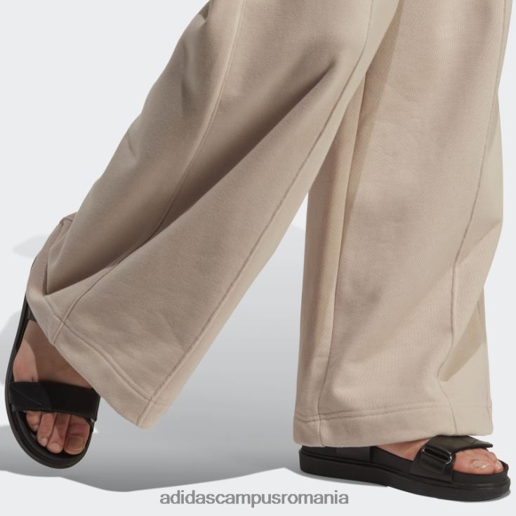 adidas campus romania pantaloni de jogging pintuck premium essentials taupe femei taupe J266N216631