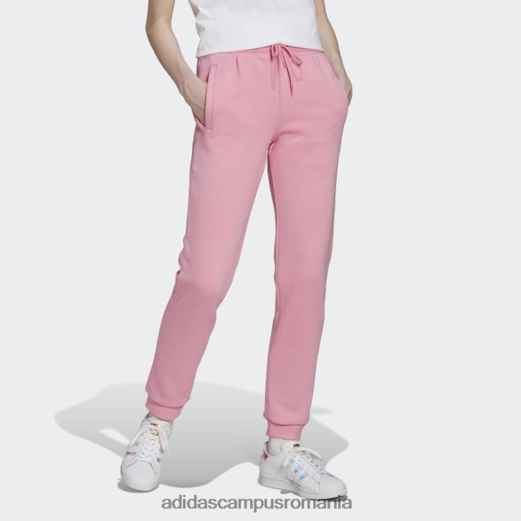 adidas campus romania pantaloni de jogging subțiri din lână adicolor essentials roz adidas femei roz J266N29321