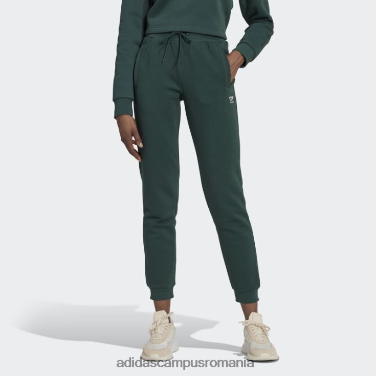adidas campus romania pantaloni de jogging subțiri din lână verde mineral adicolor essentials femei verde mineral J266N210421