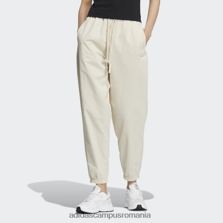 adidas campus romania pantaloni de sport adicolor ivory femei alb fildeș J266N22762
