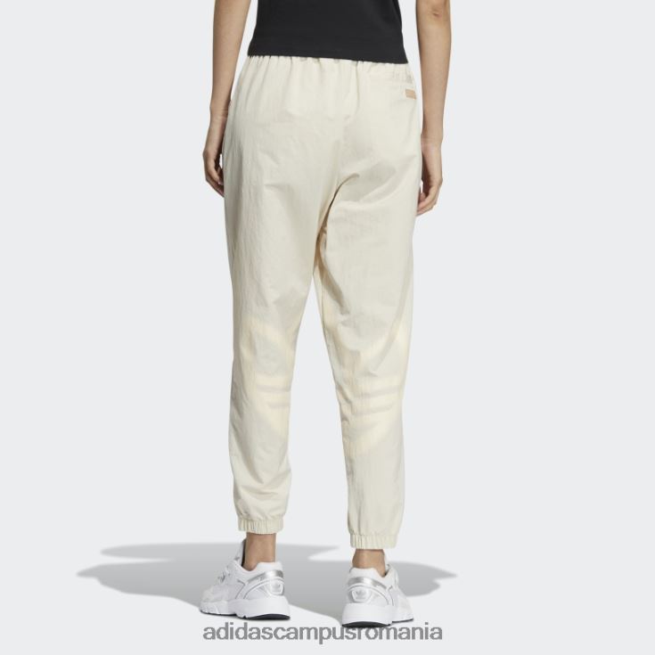 adidas campus romania pantaloni de sport adicolor ivory femei alb fildeș J266N22762