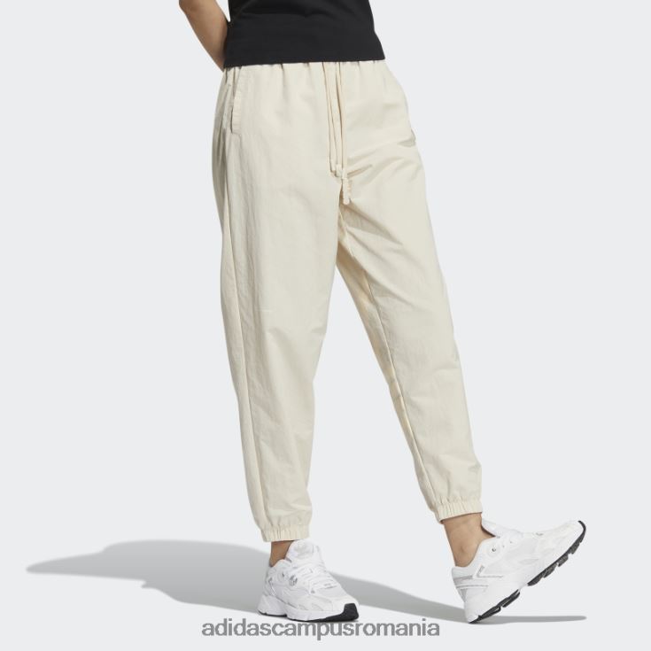 adidas campus romania pantaloni de sport adicolor ivory femei alb fildeș J266N22762