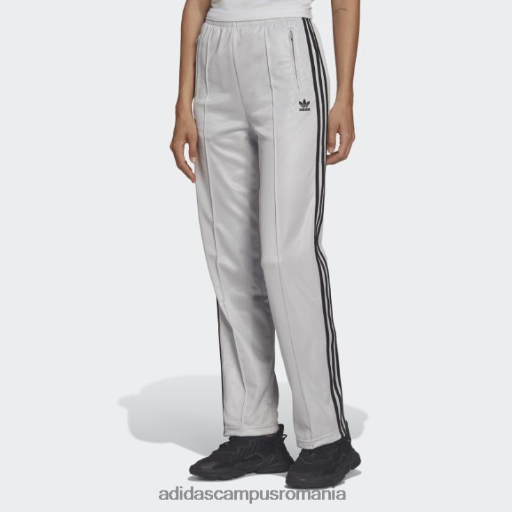adidas campus romania pantaloni de sport cu picioare drepte, argintii, adicolor classics femei argint J266N23749