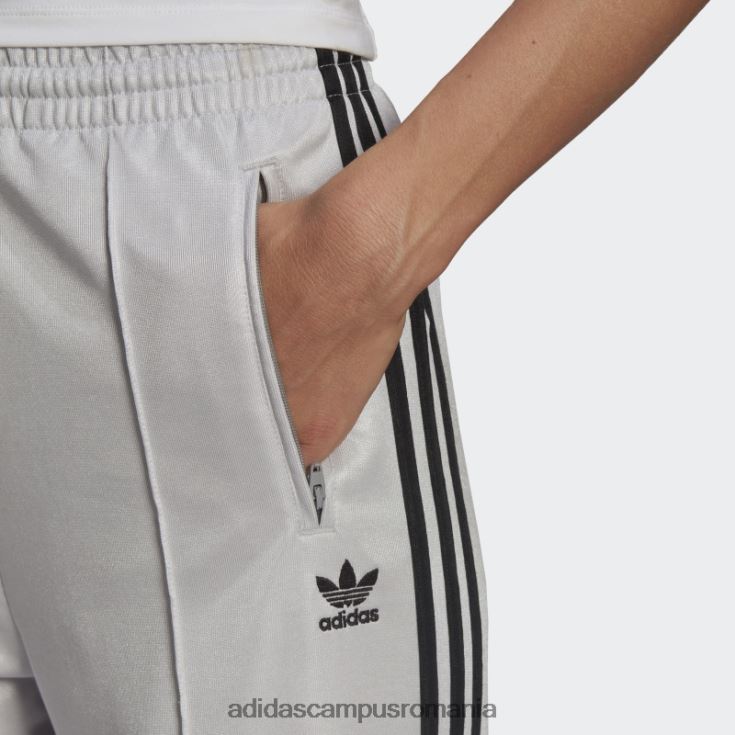 adidas campus romania pantaloni de sport cu picioare drepte, argintii, adicolor classics femei argint J266N23749