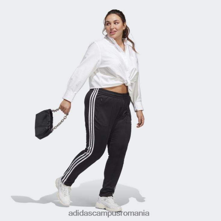 adidas campus romania pantaloni de sport primeblue sst (mărime plus) negri adidas femei alb negru J266N28880