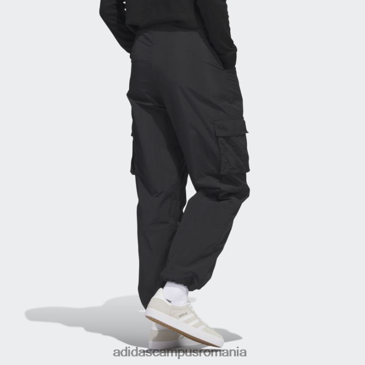 adidas campus romania pantaloni de trening cargo din nailon premium essentials negru adidas femei negru J266N216590