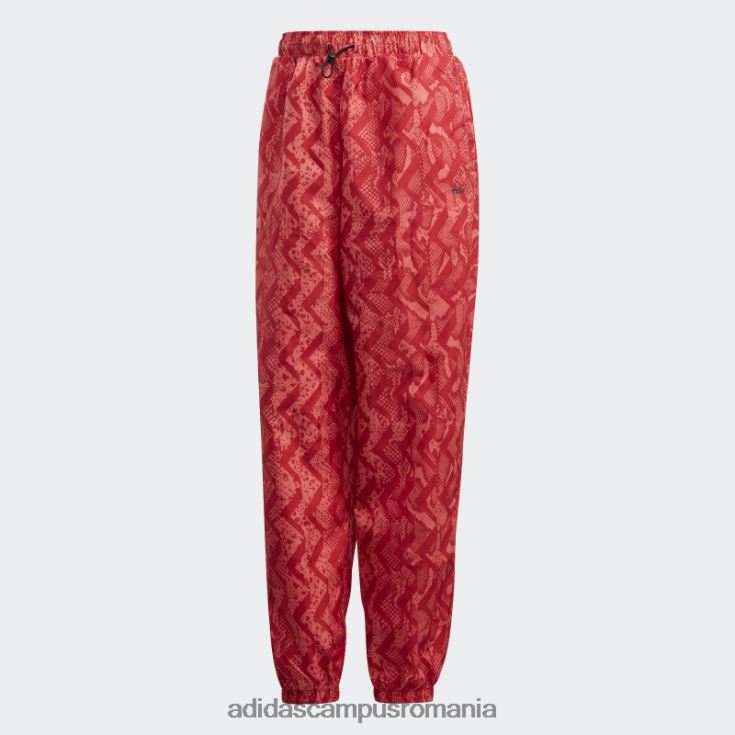 adidas campus romania pantaloni de trening cu imprimeu peste tot, roșu intermitent adidas femei roșu intermitent/stacojiu J266N217544