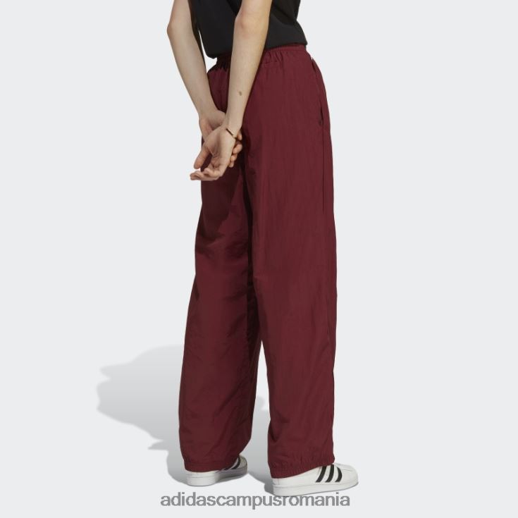 adidas campus romania pantaloni de trening din nylon premium essentials roșii adidas femei roșu J266N216677