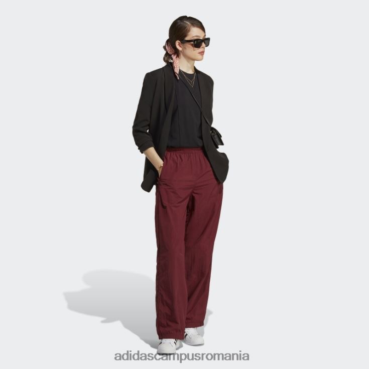 adidas campus romania pantaloni de trening din nylon premium essentials roșii adidas femei roșu J266N216677