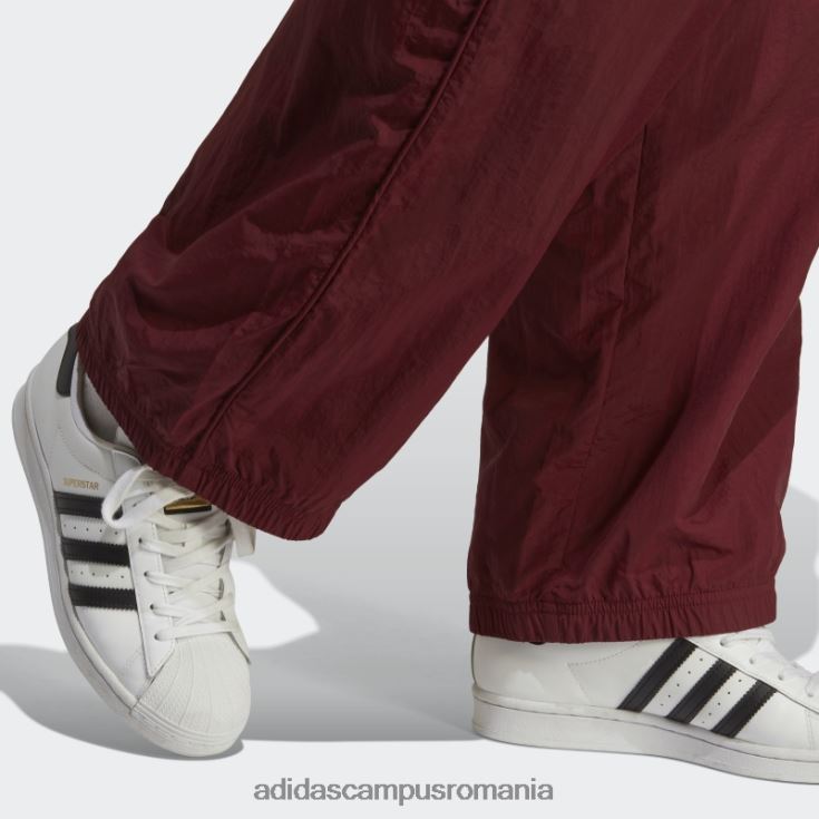 adidas campus romania pantaloni de trening din nylon premium essentials roșii adidas femei roșu J266N216677
