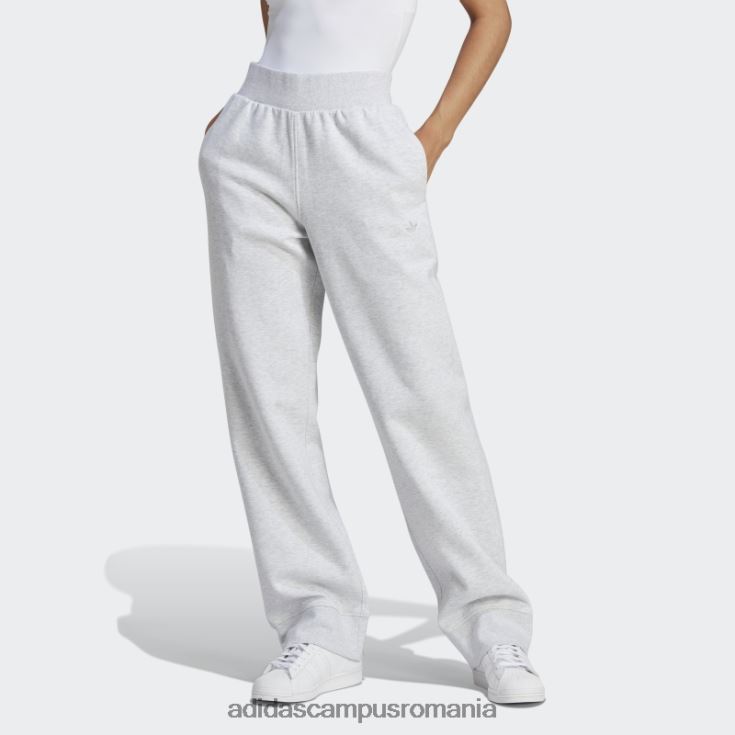 adidas campus romania pantaloni de trening gri deschis heather premium essentials femei erica gri deschis J266N216397