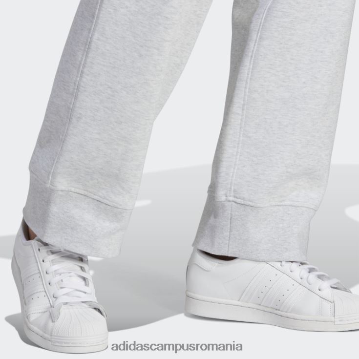 adidas campus romania pantaloni de trening gri deschis heather premium essentials femei erica gri deschis J266N216397