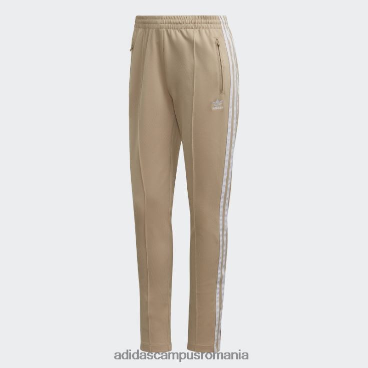 adidas campus romania pantaloni de trening primeblue sst bej femei bej J266N216651