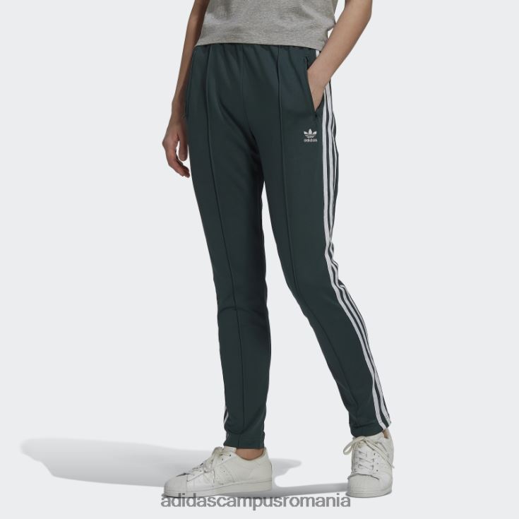 adidas campus romania pantaloni de trening primeblue sst verde mineral femei verde mineral J266N216537