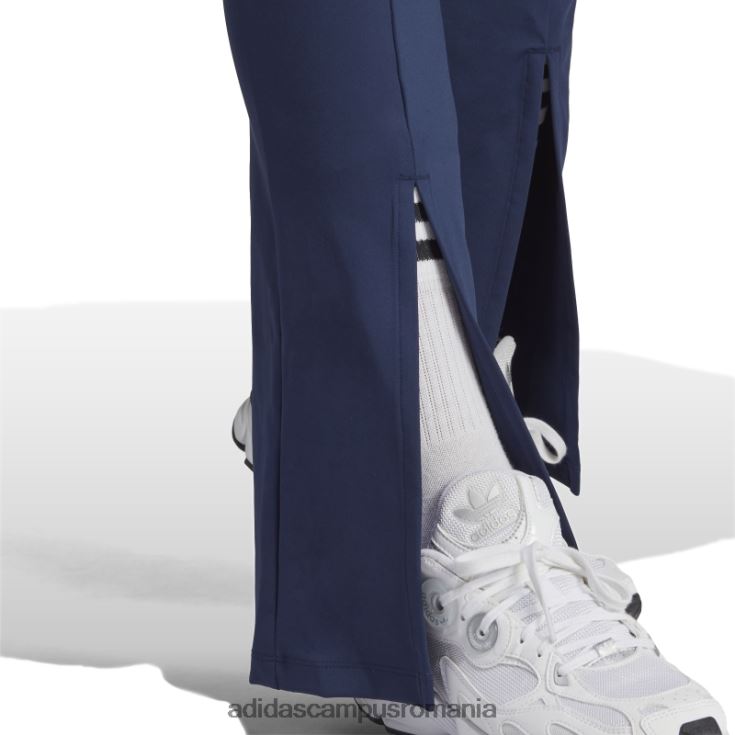adidas campus romania pantaloni evazați cu tiv despicat night indigo femei indigo de noapte J266N29829