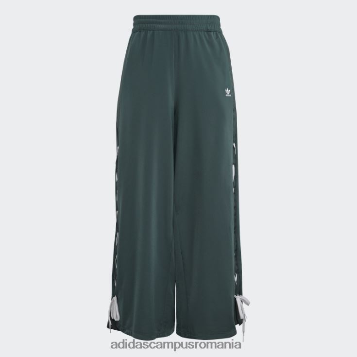 adidas campus romania pantaloni largi cu dantelă, verde mineral, întotdeauna originali (plus mărime) femei verde mineral J266N210655