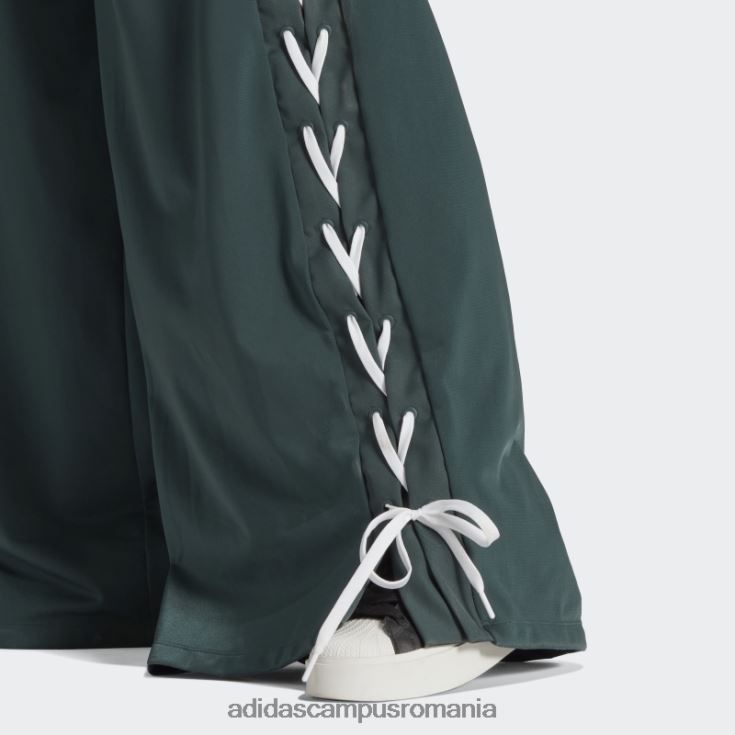 adidas campus romania pantaloni largi cu dantelă, verde mineral, întotdeauna originali (plus mărime) femei verde mineral J266N210655