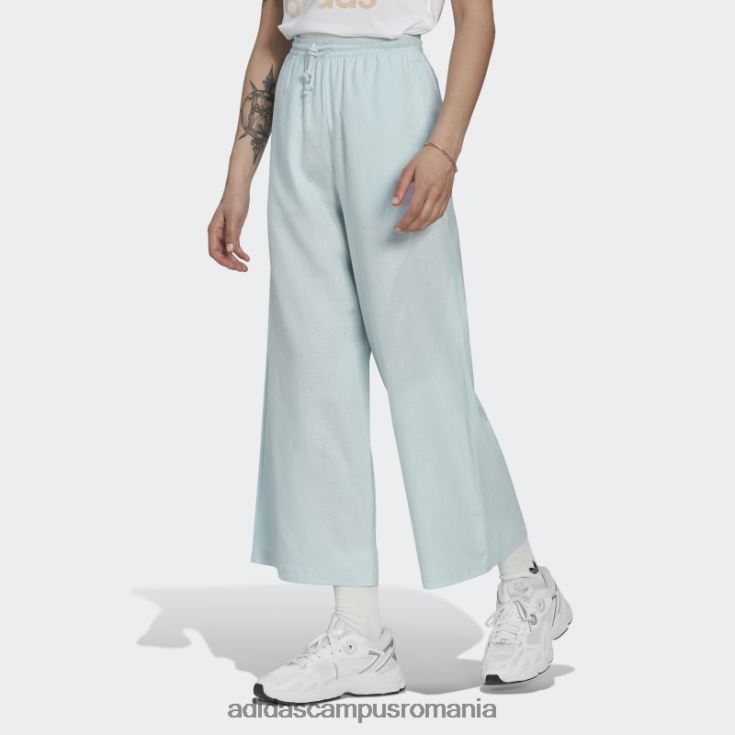 adidas campus romania pantaloni largi de in albastru 7/8 femei albastru J266N210666
