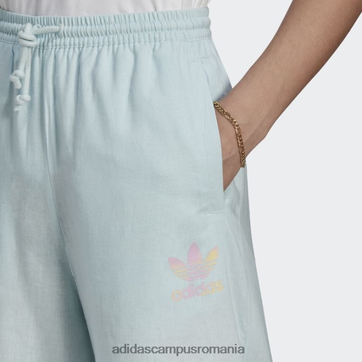 adidas campus romania pantaloni largi de in albastru 7/8 femei albastru J266N210666