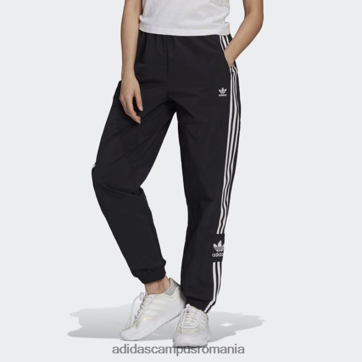 adidas campus romania pantaloni negri adicolor classics cu blocare femei negru J266N210337