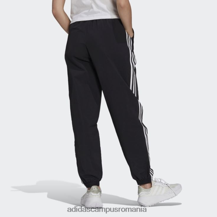 adidas campus romania pantaloni negri adicolor classics cu blocare femei negru J266N210337
