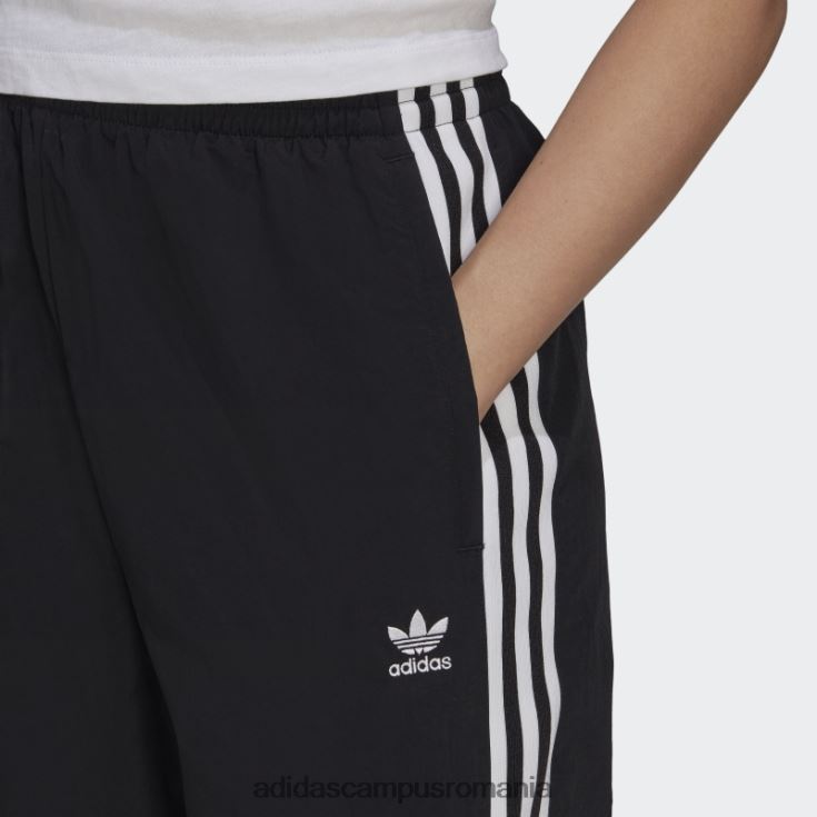 adidas campus romania pantaloni negri adicolor classics cu blocare femei negru J266N210337