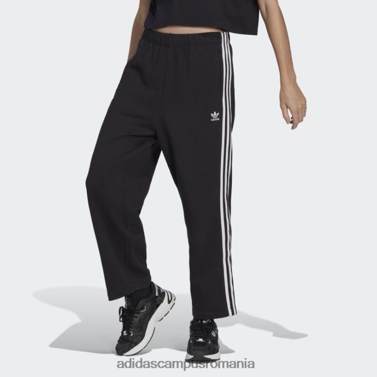adidas campus romania pantaloni negri cu tivul deschis femei negru J266N29476