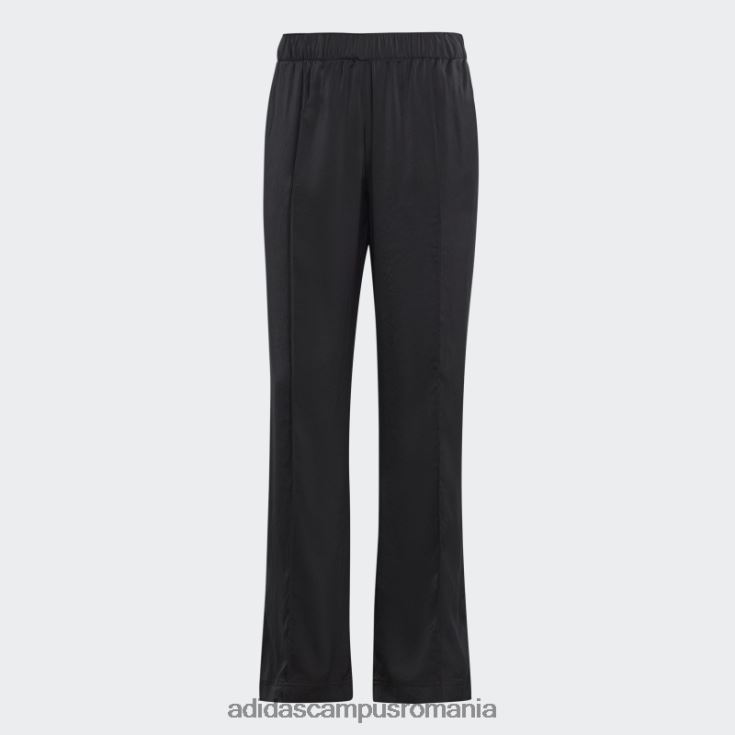 adidas campus romania pantaloni negri din satin premium essentials femei negru J266N216732
