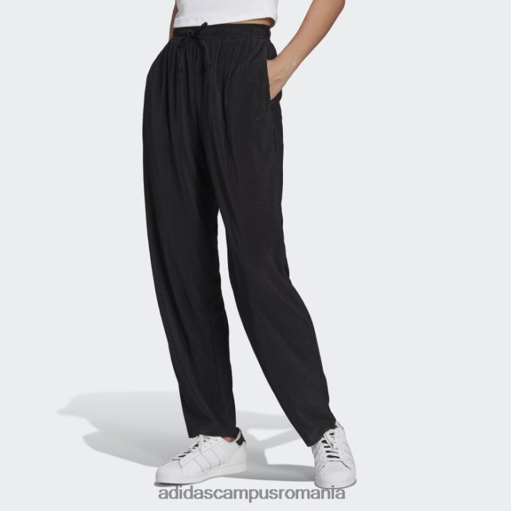 adidas campus romania pantaloni plissé adicolor negri femei negru J266N210639