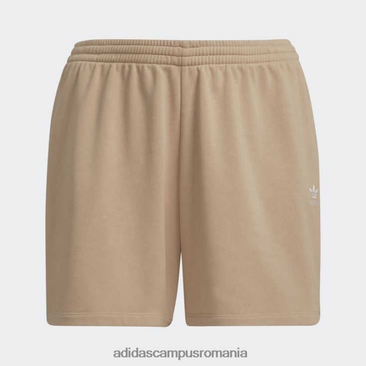 adidas campus romania pantaloni scurți adicolor essentials (plus size) bej femei bej J266N29872