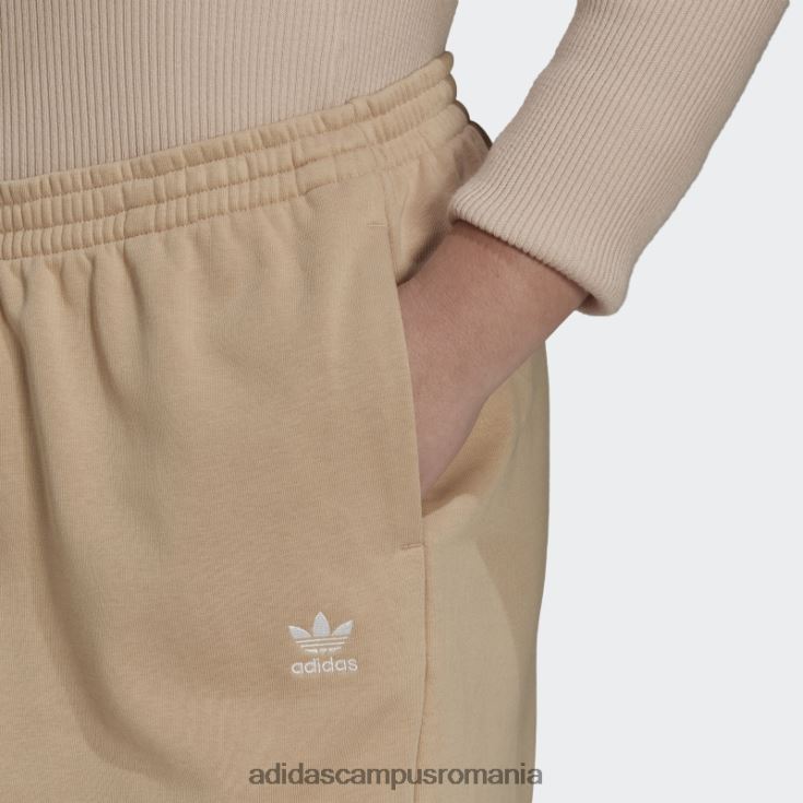 adidas campus romania pantaloni scurți adicolor essentials (plus size) bej femei bej J266N29872