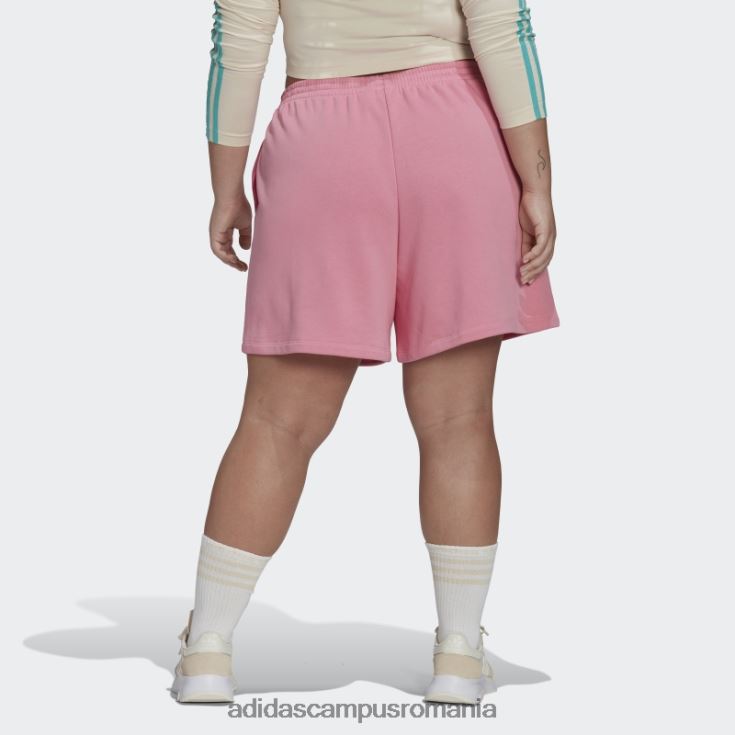 adidas campus romania pantaloni scurți adicolor essentials roz (marime plus) femei roz J266N29862