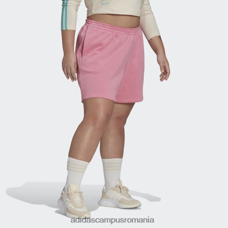 adidas campus romania pantaloni scurți adicolor essentials roz (marime plus) femei roz J266N29862