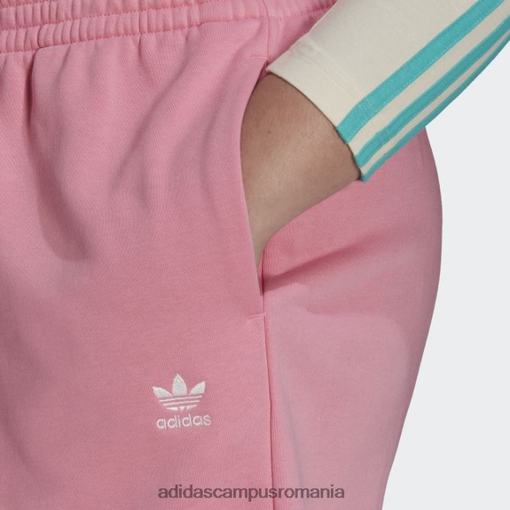 adidas campus romania pantaloni scurți adicolor essentials roz (marime plus) femei roz J266N29862
