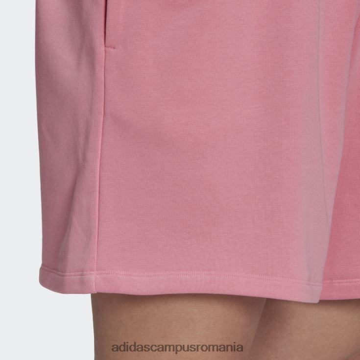 adidas campus romania pantaloni scurți adicolor essentials roz (marime plus) femei roz J266N29862