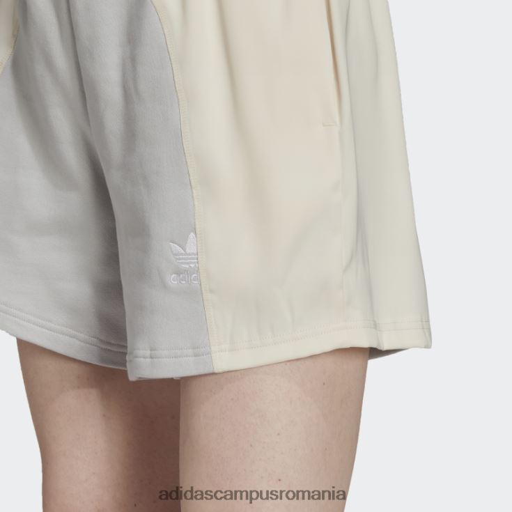 adidas campus romania pantaloni scurți adicolor split trefoil alb femei alb J266N210819