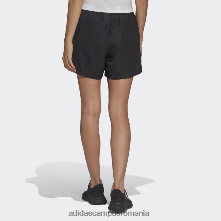 adidas campus romania pantaloni scurți cu fermoar adicolor negru femei negru J266N23133