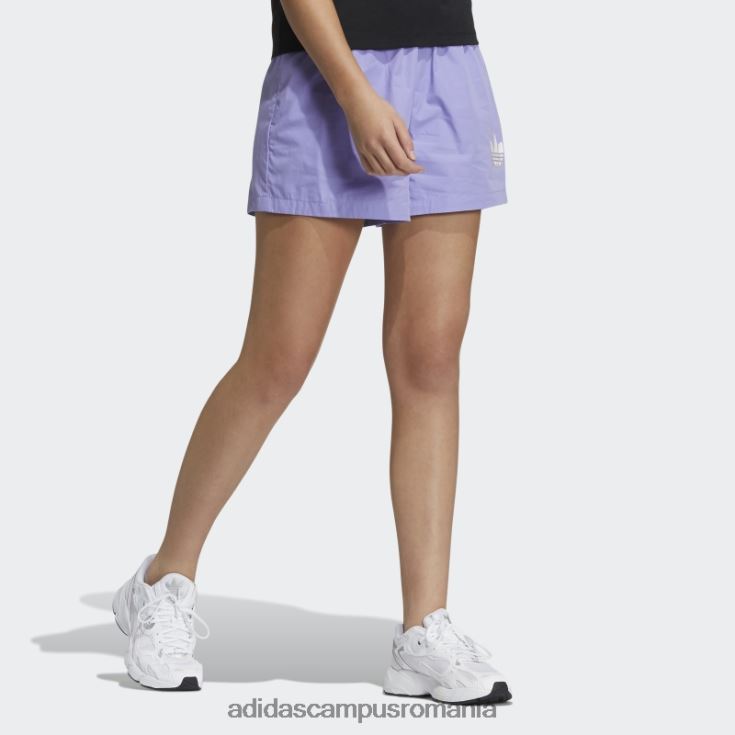 adidas campus romania pantaloni scurți de streetball violet deschis femei violet deschis/alb J266N23746