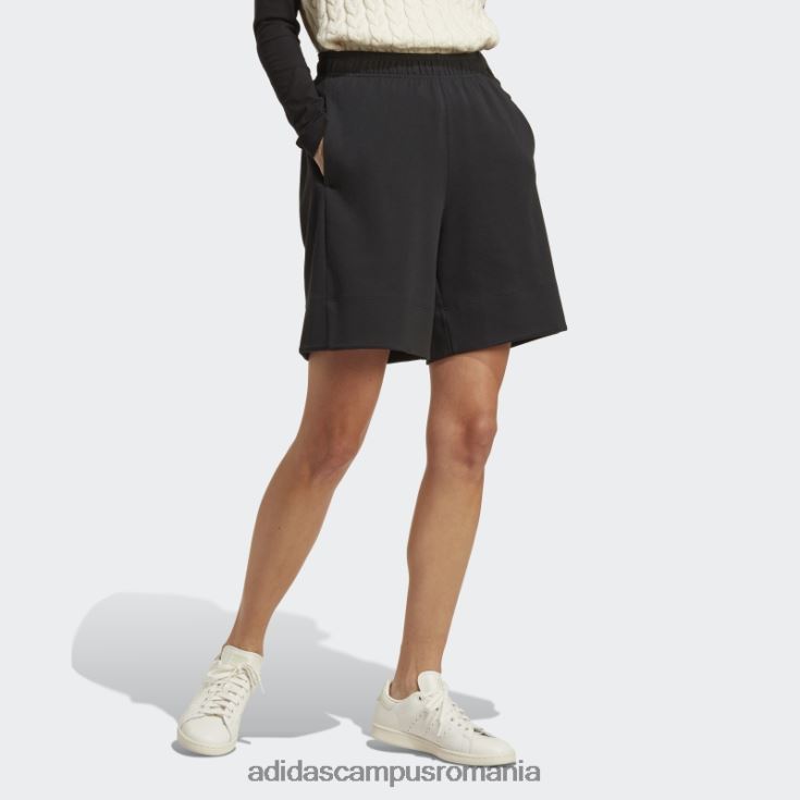 adidas campus romania pantaloni scurți lungi premium essentials negru adidas femei negru J266N22478