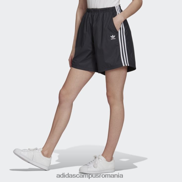 adidas campus romania pantaloni scurți negri adicolor classics ripstop adidas femei negru J266N29483
